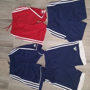 4 Adidas Soccer Shorts
